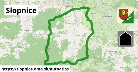 ikona Mapa autoatlas v slopnice