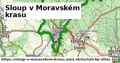 ikona Turistická mapa turisticky-atlas v sloup-v-moravskem-krasu