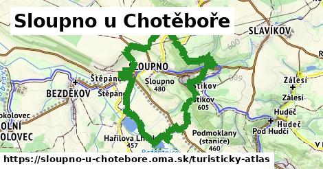 ikona Turistická mapa turisticky-atlas v sloupno-u-chotebore