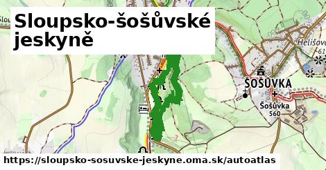 ikona Mapa autoatlas v sloupsko-sosuvske-jeskyne