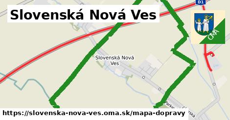 ikona Mapa dopravy mapa-dopravy v slovenska-nova-ves