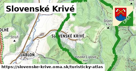 ikona Turistická mapa turisticky-atlas v slovenske-krive