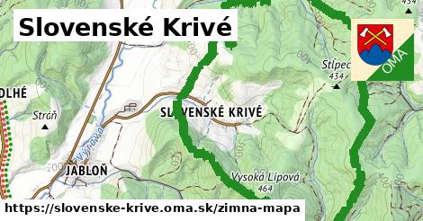 ikona Zimná mapa zimna-mapa v slovenske-krive