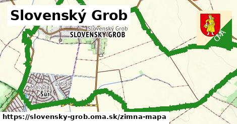 ikona Zimná mapa zimna-mapa v slovensky-grob