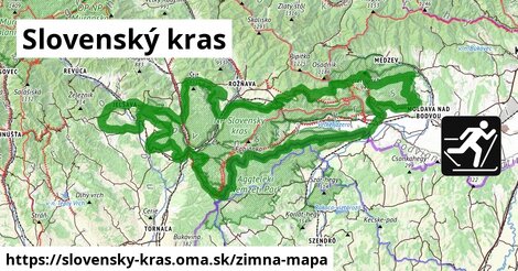 ikona Zimná mapa zimna-mapa v slovensky-kras