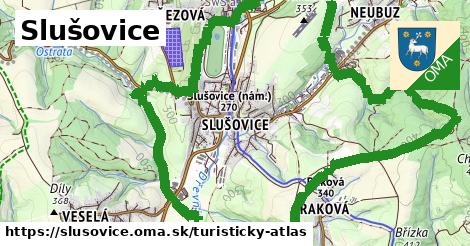 ikona Turistická mapa turisticky-atlas v slusovice