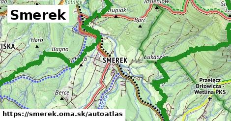 ikona Mapa autoatlas v smerek