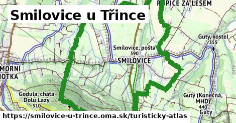 ikona Turistická mapa turisticky-atlas v smilovice-u-trince