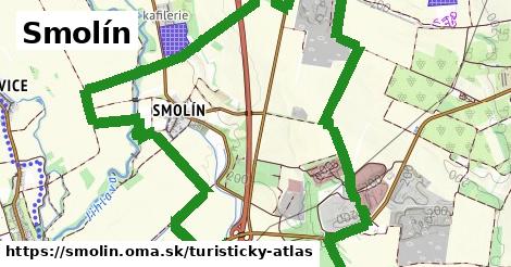 ikona Turistická mapa turisticky-atlas v smolin