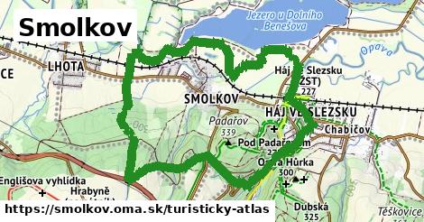 ikona Turistická mapa turisticky-atlas v smolkov