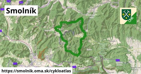 ikona Cyklo cykloatlas v smolnik