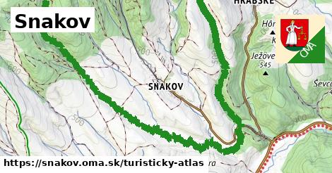 ikona Turistická mapa turisticky-atlas v snakov