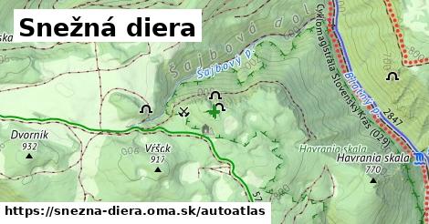 ikona Mapa autoatlas v snezna-diera