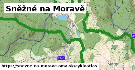 ikona Cyklo cykloatlas v snezne-na-morave