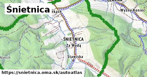 ikona Mapa autoatlas v snietnica