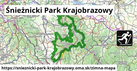 ikona Zimná mapa zimna-mapa v snieznicki-park-krajobrazowy