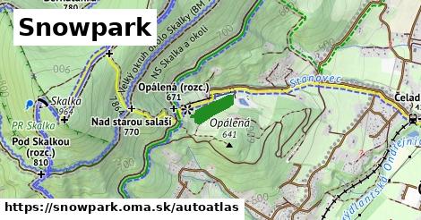 ikona Mapa autoatlas v snowpark