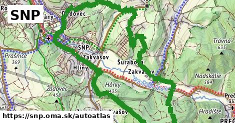 ikona Mapa autoatlas v snp