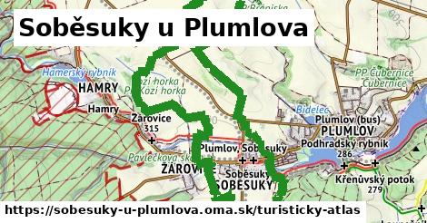 ikona Soběsuky u Plumlova: 1,44 km trás turisticky-atlas v sobesuky-u-plumlova
