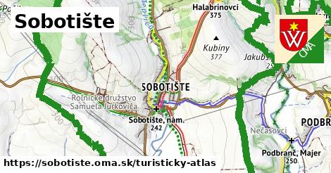 ikona Turistická mapa turisticky-atlas v sobotiste