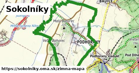 ikona Sokolníky: 0 m trás zimna-mapa v sokolniky