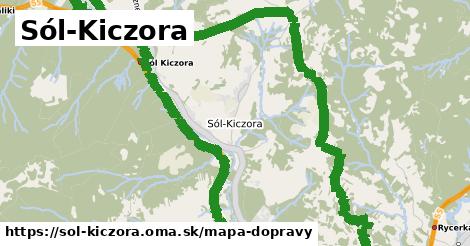 ikona Sól-Kiczora: 4,9 km trás mapa-dopravy v sol-kiczora