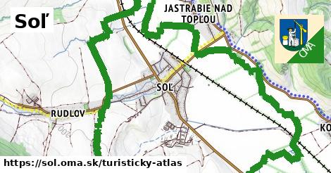 ikona Turistická mapa turisticky-atlas v sol