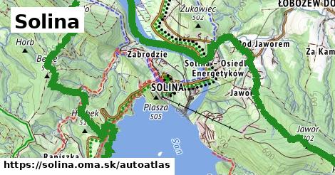 ikona Mapa autoatlas v solina