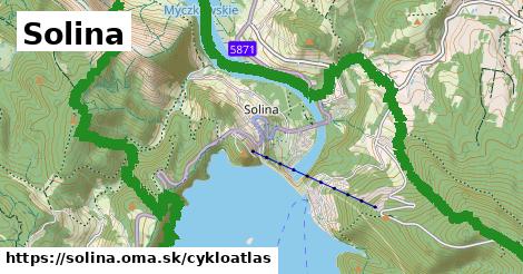 ikona Cyklo cykloatlas v solina