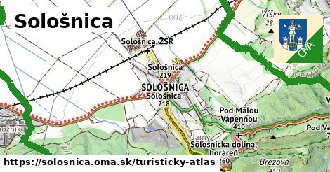 ikona Turistická mapa turisticky-atlas v solosnica