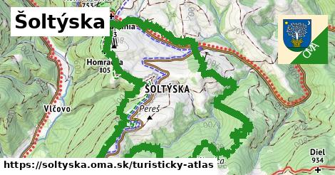 ikona Turistická mapa turisticky-atlas v soltyska