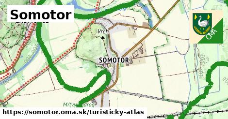 ikona Turistická mapa turisticky-atlas v somotor