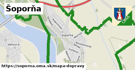 ikona Mapa dopravy mapa-dopravy v soporna