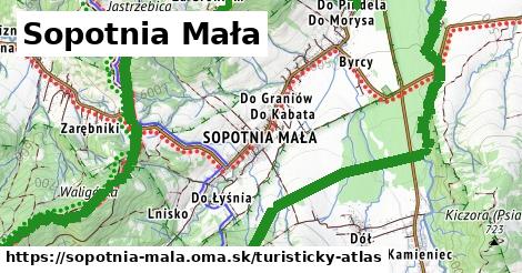 ikona Turistická mapa turisticky-atlas v sopotnia-mala