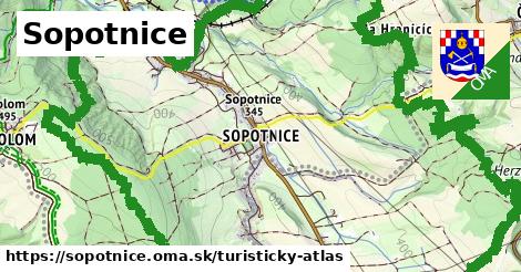 ikona Turistická mapa turisticky-atlas v sopotnice