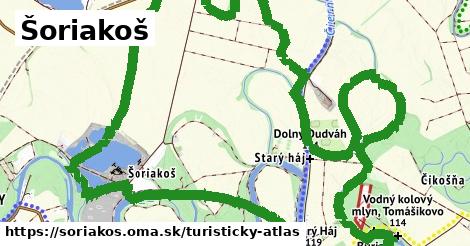 ikona Turistická mapa turisticky-atlas v soriakos