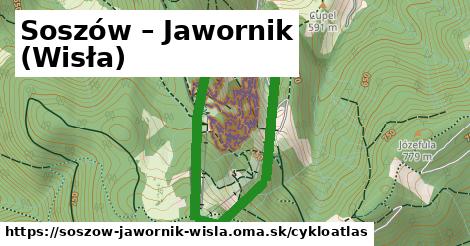 ikona Cyklo cykloatlas v soszow-jawornik-wisla