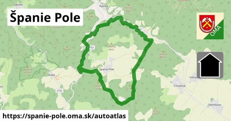 ikona Mapa autoatlas v spanie-pole