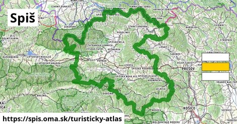 ikona Turistická mapa turisticky-atlas v spis