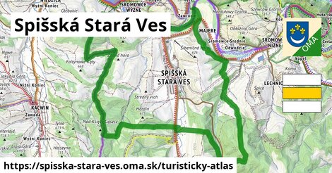 ikona Turistická mapa turisticky-atlas v spisska-stara-ves