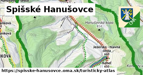 ikona Turistická mapa turisticky-atlas v spisske-hanusovce