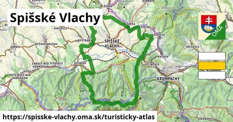 ikona Turistická mapa turisticky-atlas v spisske-vlachy