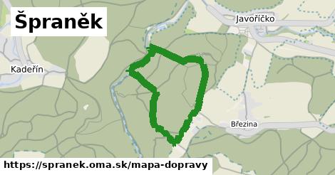 ikona Mapa dopravy mapa-dopravy v spranek