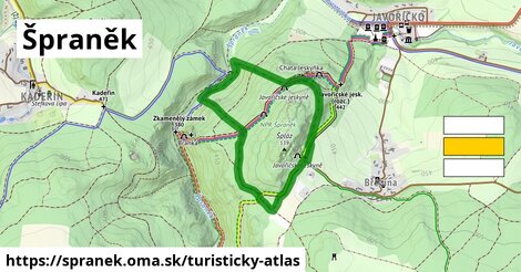 ikona Turistická mapa turisticky-atlas v spranek