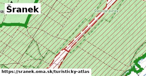 ikona Šranek: 0 m trás turisticky-atlas v sranek