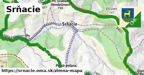 ikona Zimná mapa zimna-mapa v srnacie