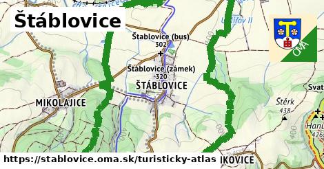 ikona Turistická mapa turisticky-atlas v stablovice