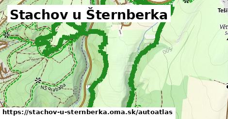 ulice v Stachov u Šternberka