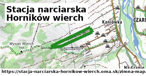 ikona Zimná mapa zimna-mapa v stacja-narciarska-hornikow-wierch
