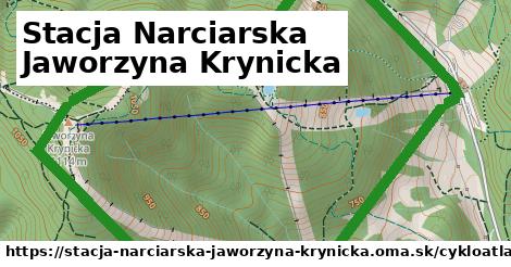 ikona Cyklo cykloatlas v stacja-narciarska-jaworzyna-krynicka